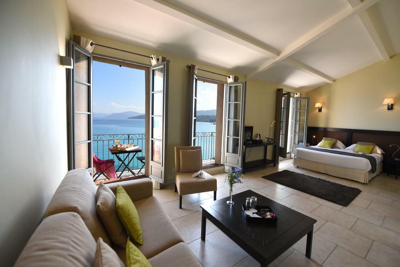 Perla Rossa Hotell LʼÎle-Rousse Exteriör bild